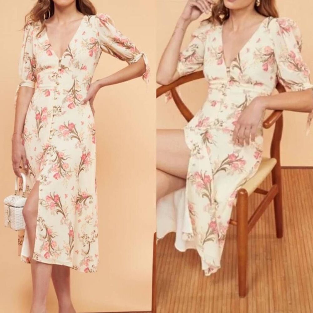 Reformation Bryar Dress 6 $248